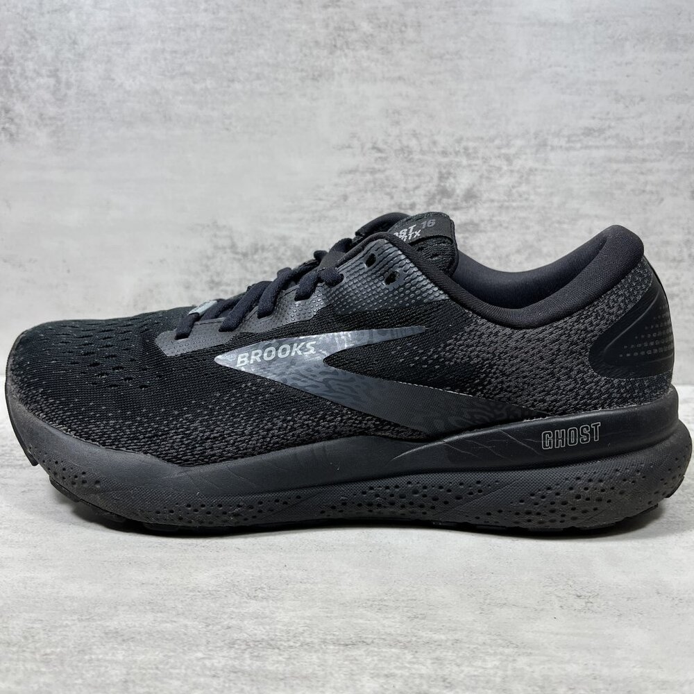 Brooks Ghost 16 GTX Gore-tex Running Shoes - Men's Size 8 - Black